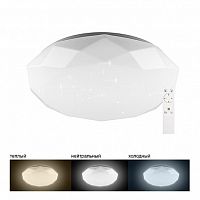 Светильник светодиодный (Люстра) AL5200 LED 220В 36Вт 3000K-6500K IP20 ПДУ 410х90мм картинка 